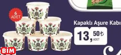 KAPAKLI AŞURE KABI